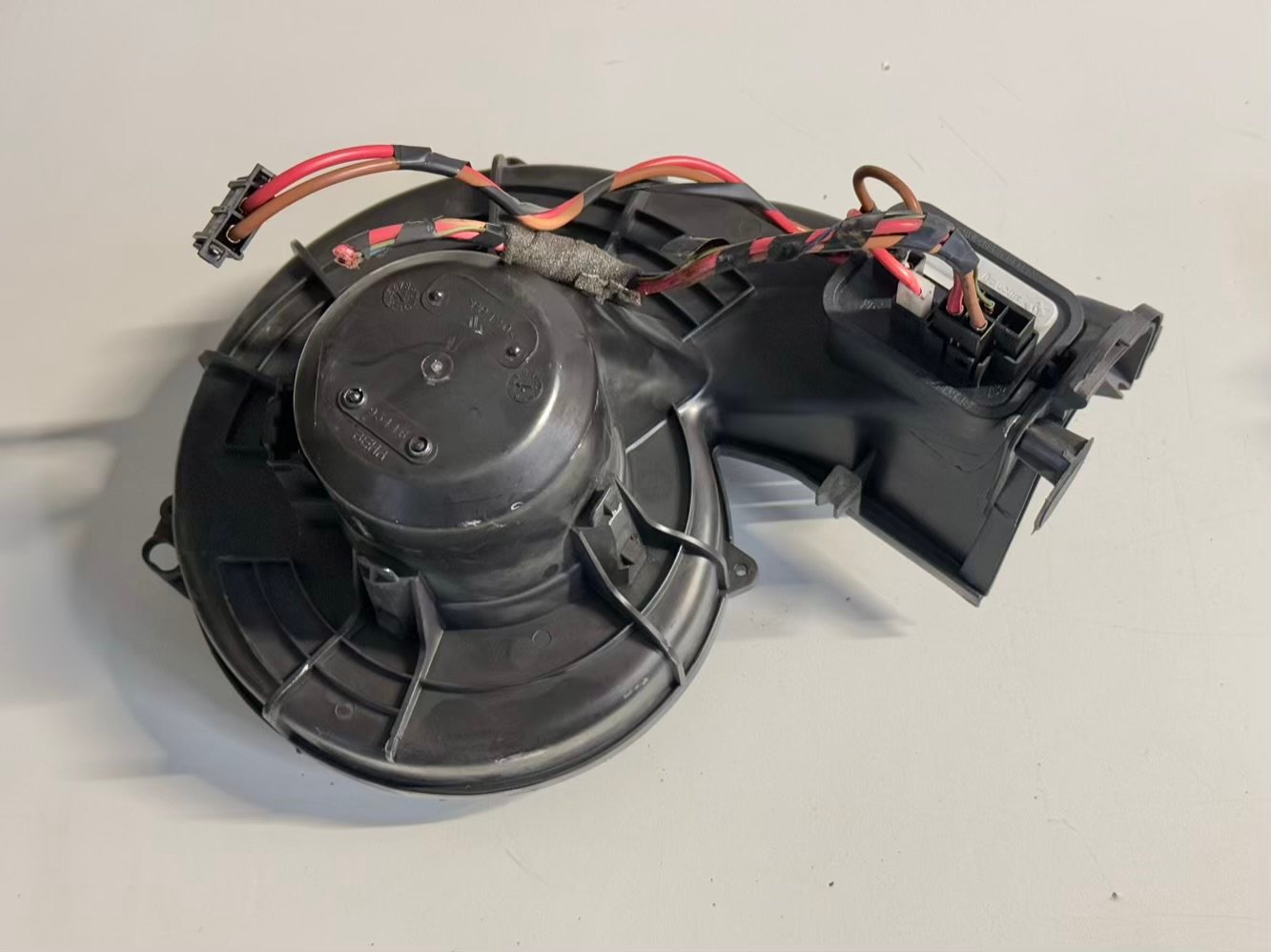 Heizungsgebläse Gebläsemotor mit Gebläseregler OPEL MERIVA 2003 93446, 90566802