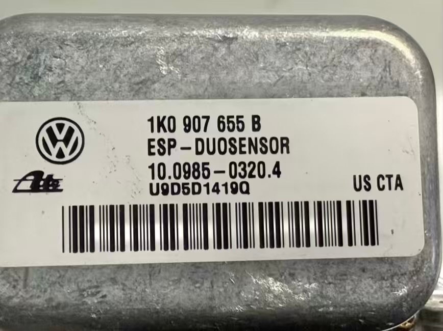 Querbeschleunigung Sensor Duosensor VW Golf Plus 2005 5M1 1,6 FSI 1K0907655B