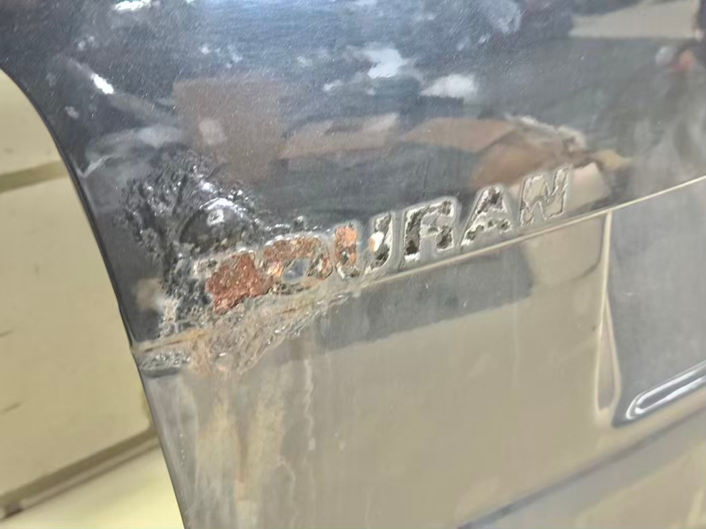 Heckklappe Kofferraumklappe VW Touran 1T1 2003 FC: LC9Z