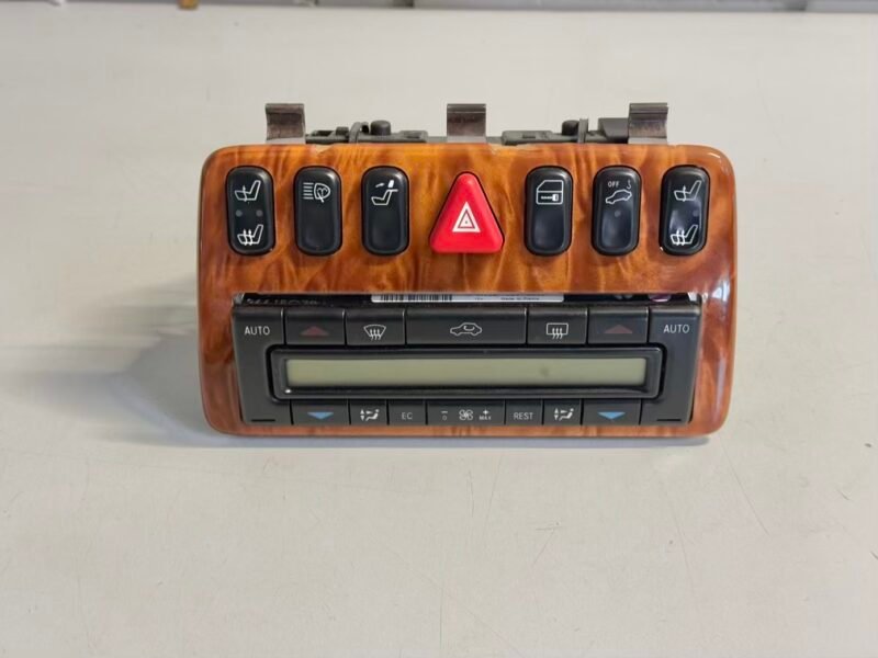 Klimabedienteil mit Blende und Schaltern BENZ CLK 320 1999 W208 A1408302685