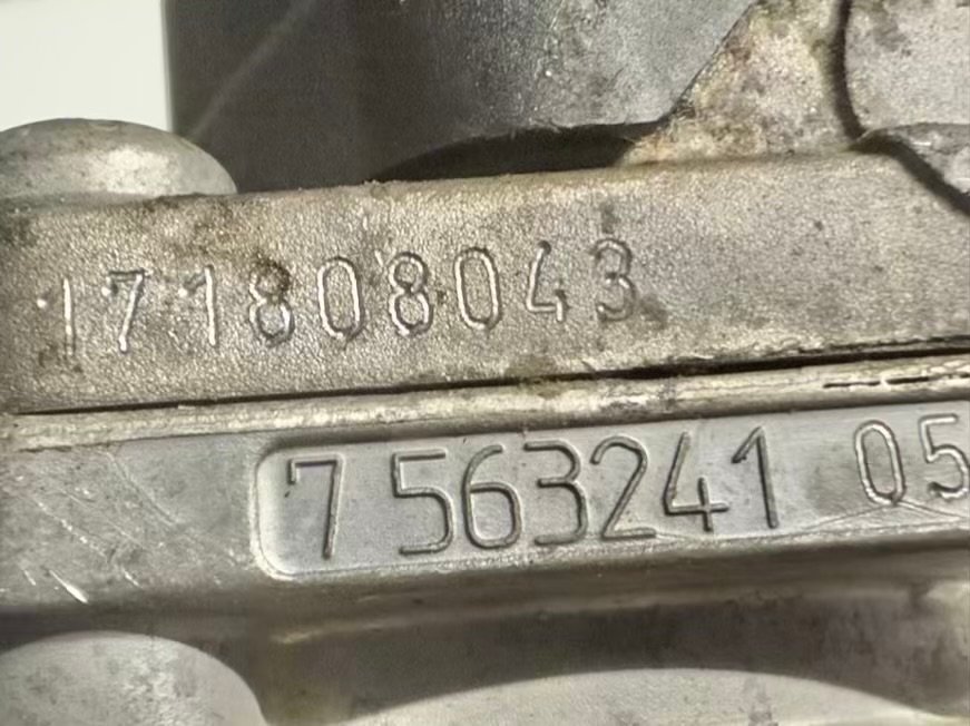 Abgasrückführventil Abgasrückführung AGR BMW 116i N43 E81 E87 2011 7563241