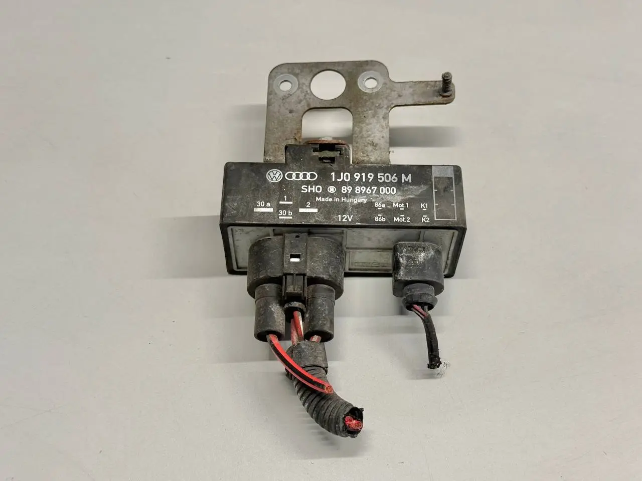 Steuergerät Lüfter Lüftersteuergerät VW Polo 9N1 1,2L 2002 1J0919506M, 898967000