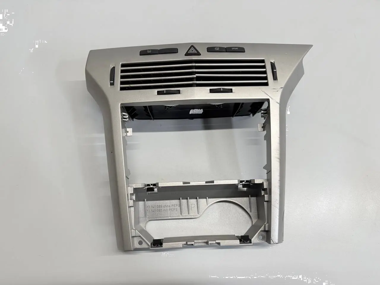 Abdeckung Mittelkonsole Lüftungsgitter Radioblende ASTRA-H 1.6 DOHC 2007 331985437