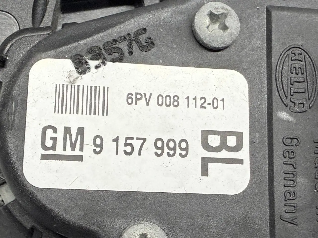 elektrisches Gaspedal Pedal Gasgeber ASTRA-H 1.6 DOHC 2007 9157999
