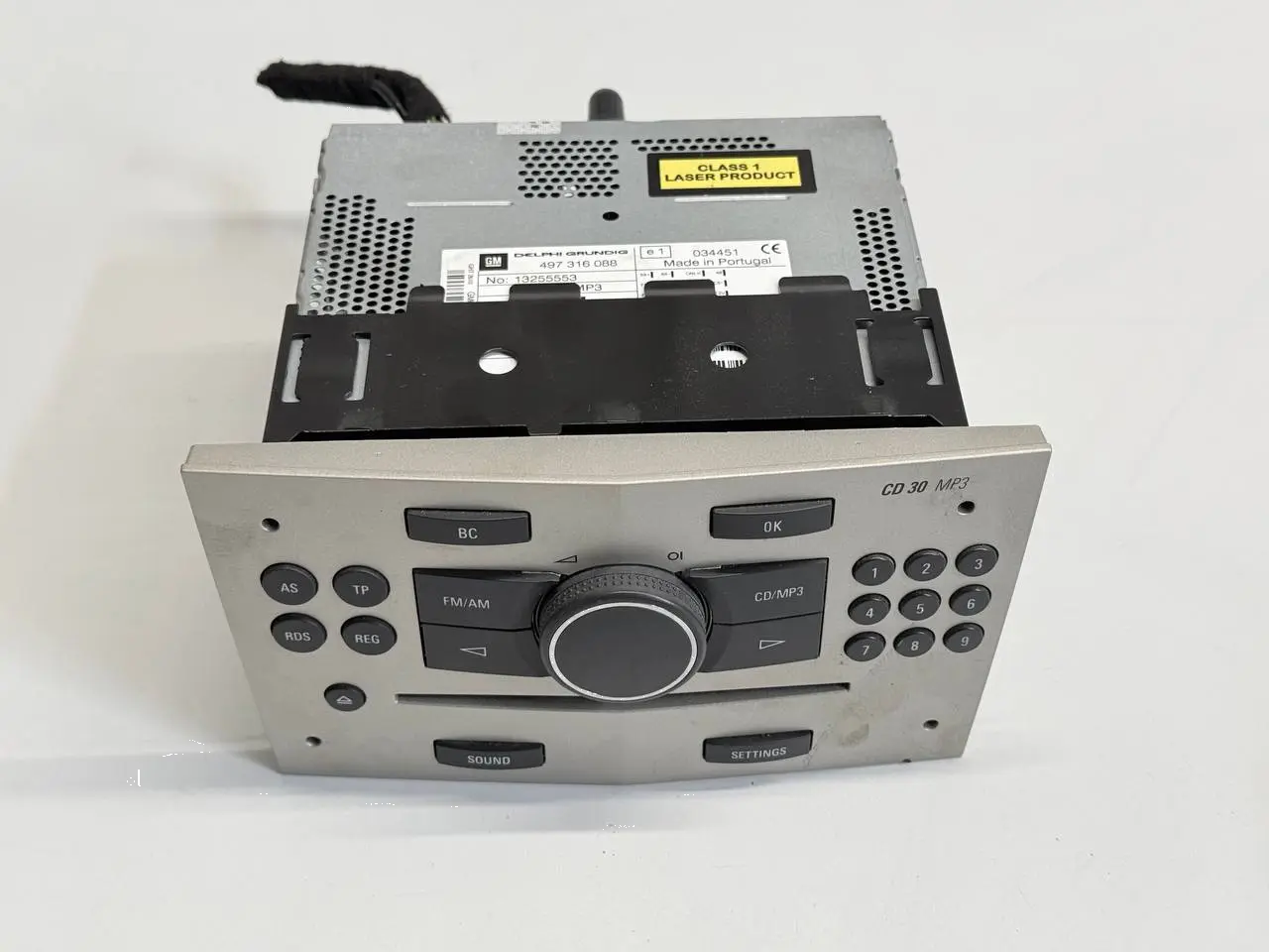 Radio CD 30 MP3 ASTRA-H 1.6 DOHC 2007 13255553