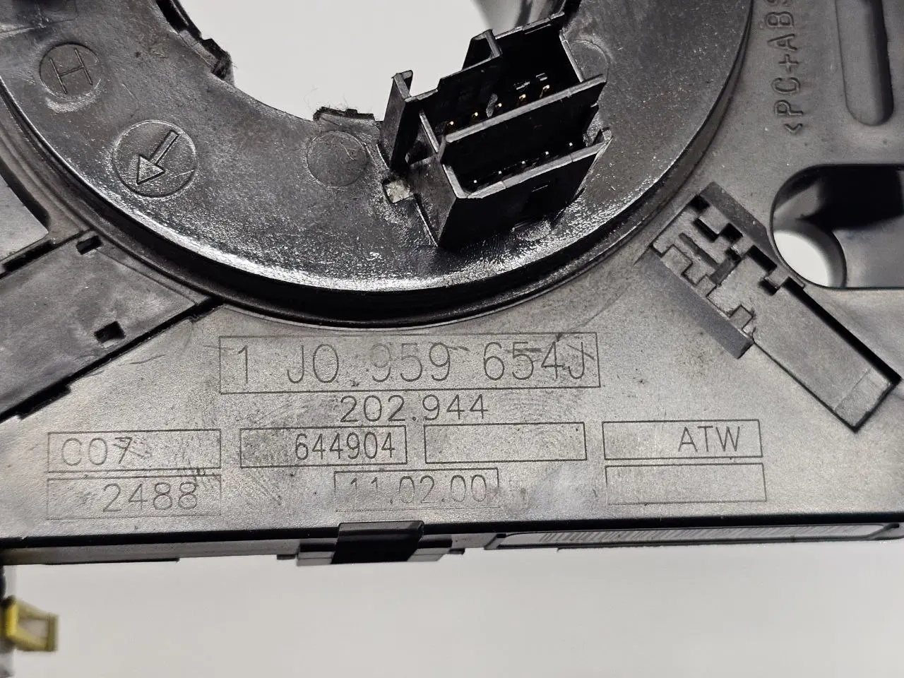 Schleifring Lenkwinkelsensor VW Golf 4 1,6 1J1 2000 1JO959654J