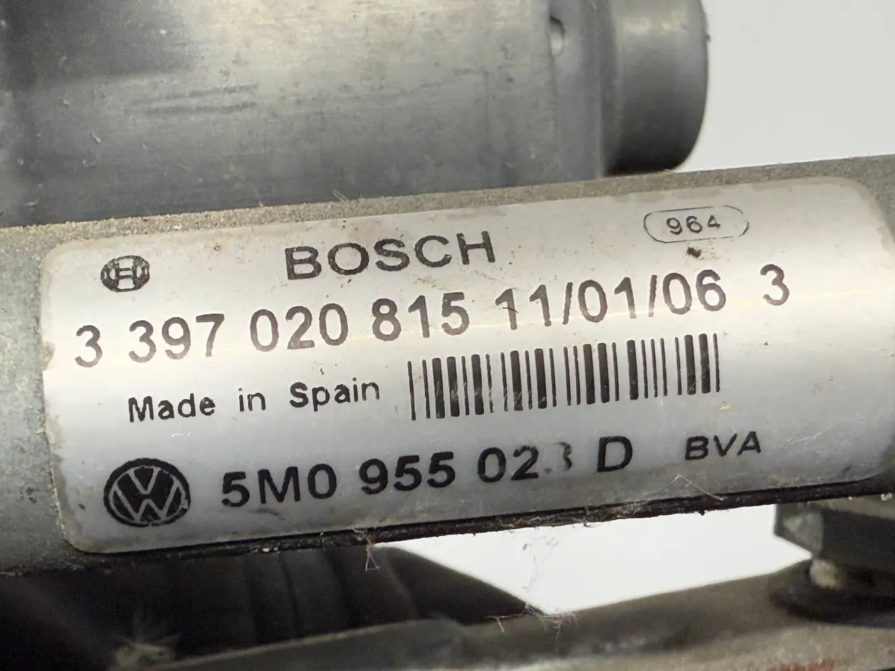 Scheibenwischermotor mit Gestänge Links VW Golf Plus 2006 5M1 1,6 5M0955023D, 5M0955119