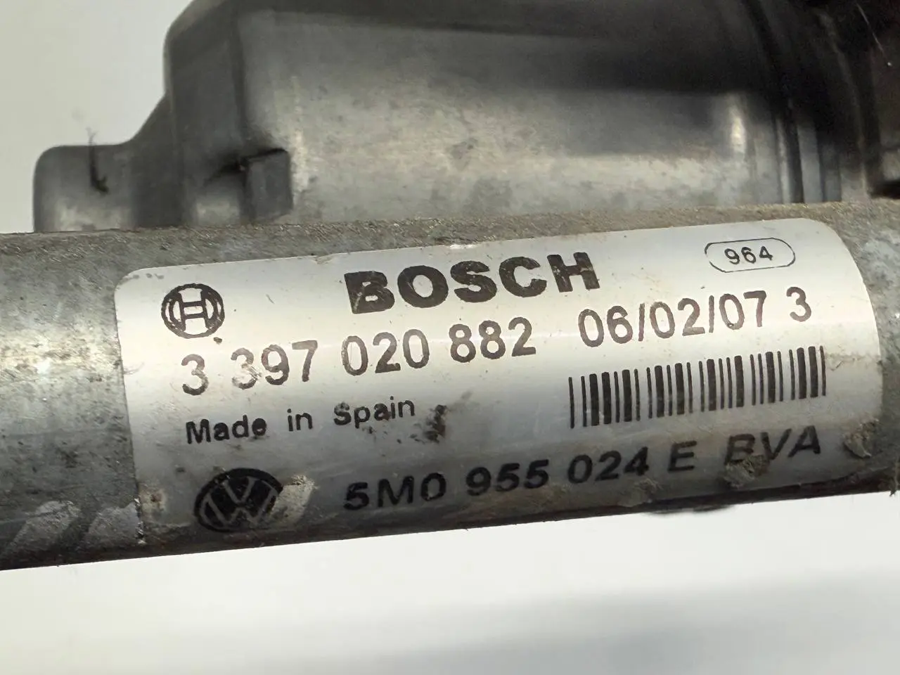 Scheibenwischer mit Motor Rechts VW Golf Plus 2006 5M1 1,6 5M0955024E, 5M0955120A,