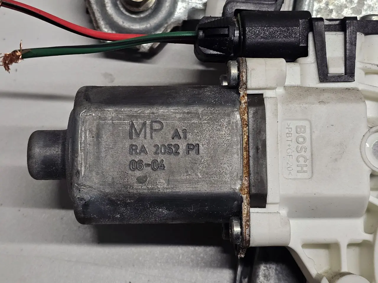 Fensterheber mit Motor vorne rechts Mitsubishi Colt 2006 1,3 0130822207