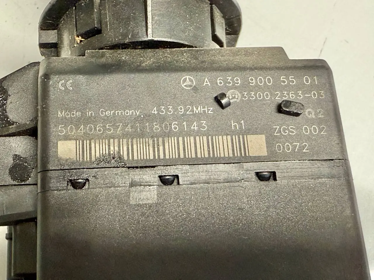 Zündschloss Mercedes Benz Vito W639 111 2009 A6399005501