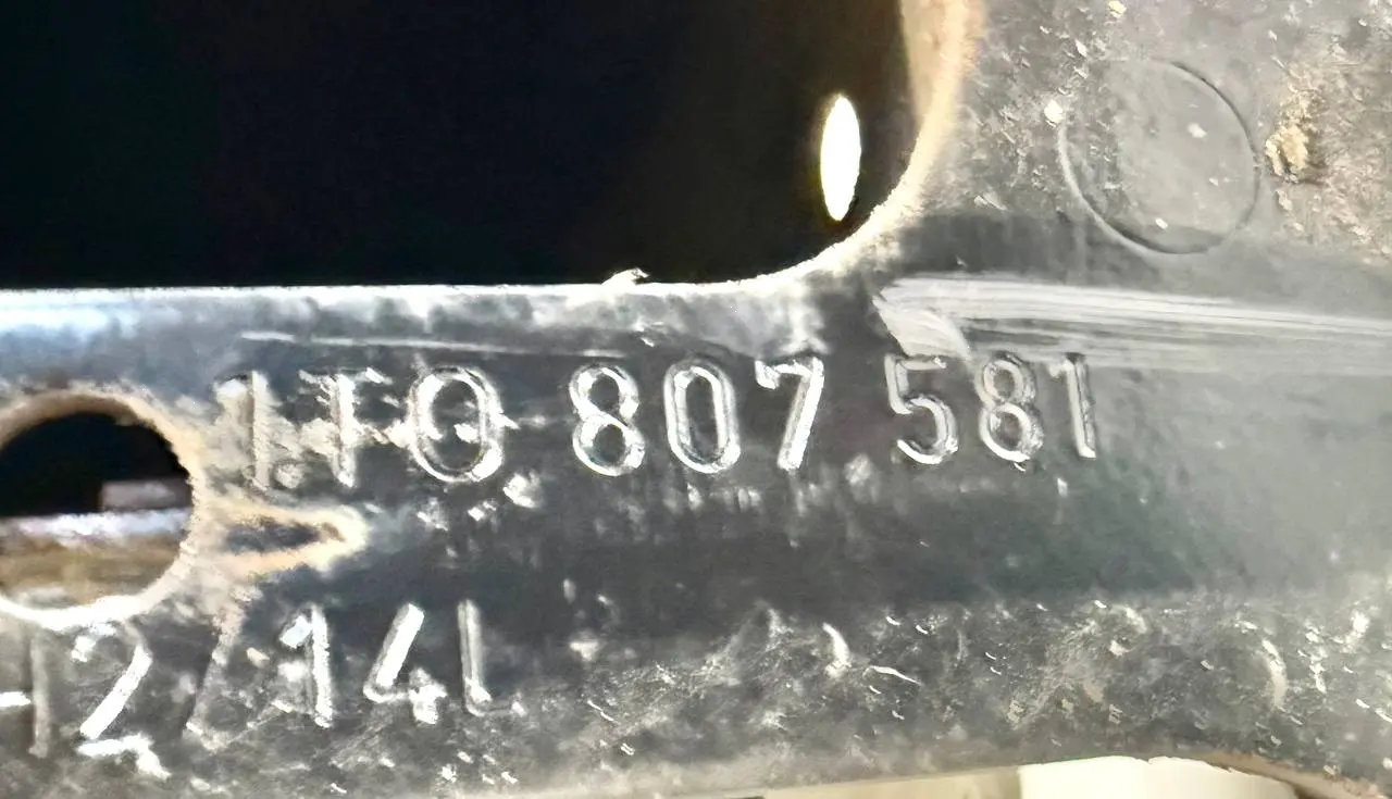 Schlossträger VW Golf Plus 2005 5M1 1,6 FSI 5M0805588, 5M0807093A, 1K0807582