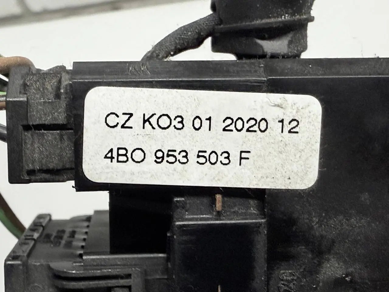 Lenkstockschalter VW Golf 4 1,6 1J1 2000 4BO953503