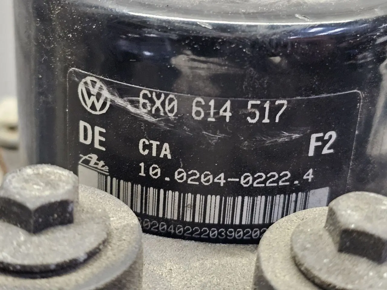 ABS Steuergerät Hydraulikblock VW Golf 4 1,6 1J1 2000 6X0614517, 1C0907 379