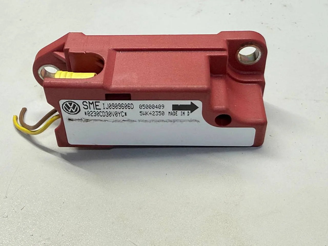 Airbag Crashsensor VW Golf 4 1,6 1J1 2000 1J0909606D