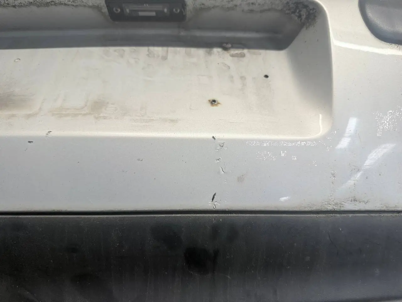 Stoßstange hinten VW Golf 4 1,6 1J1 2000 1J6807421D FC: LB7Z