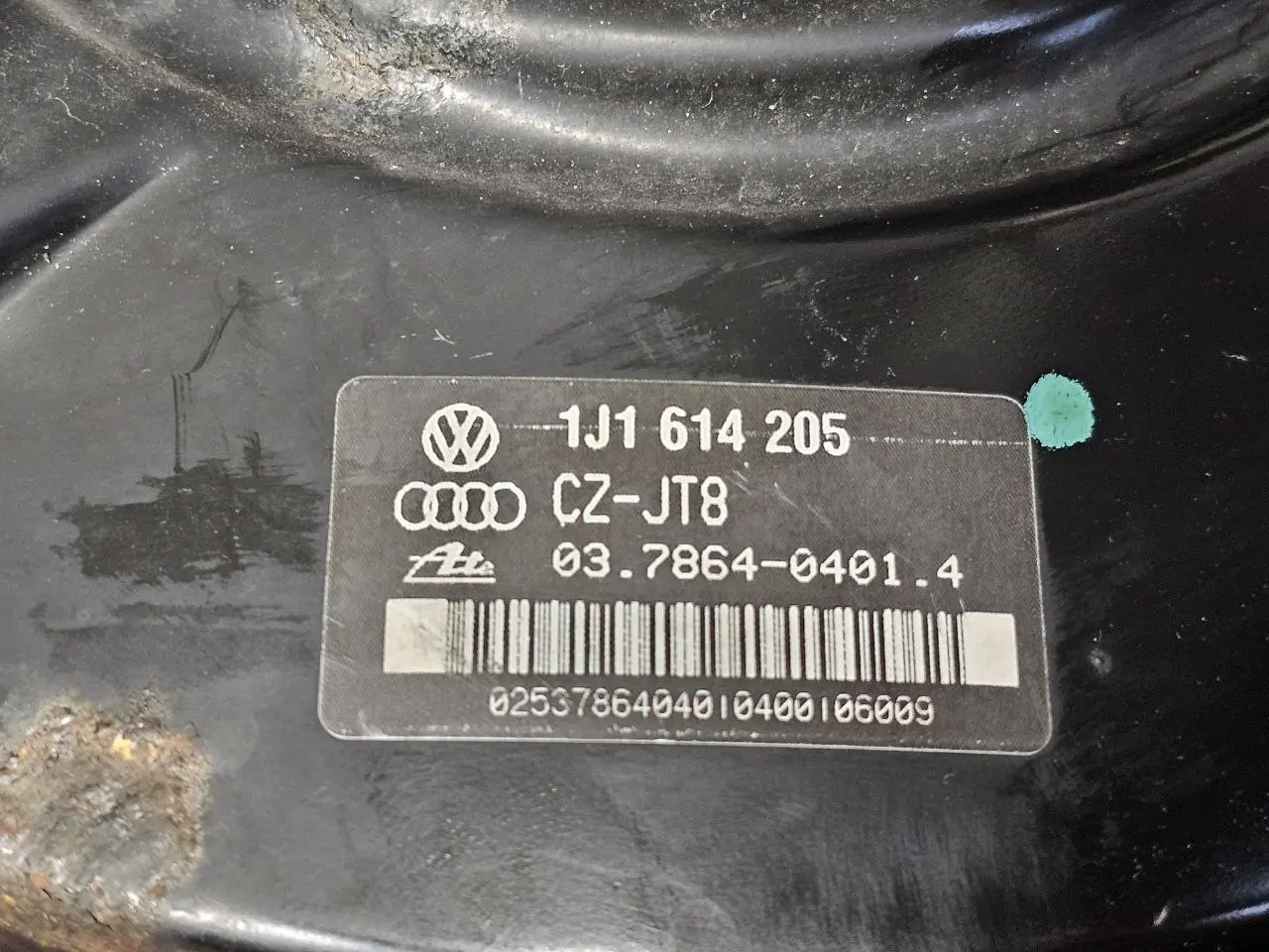 Bremskraftverstärker Hauptbremszylinder VW Golf 4 1,6 1J1 2000 1J1614205