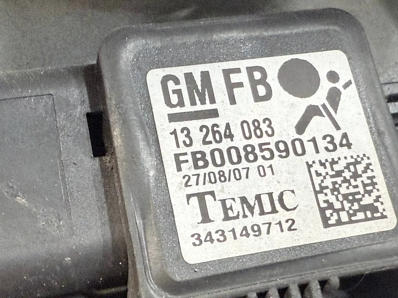 Schlossträger Frontträger mit Airbag sensor ASTRA-H 1.6 DOHC 2007 13264083