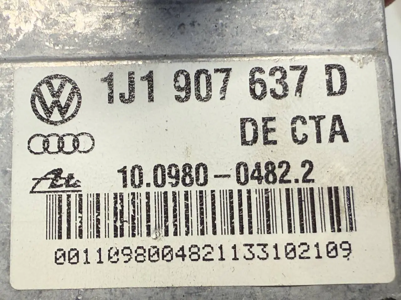 ESP-Sensor Drehwinkel Bremsdrucksensor VW New Beetle 2004 1C1 1J1907637, 1J0907655