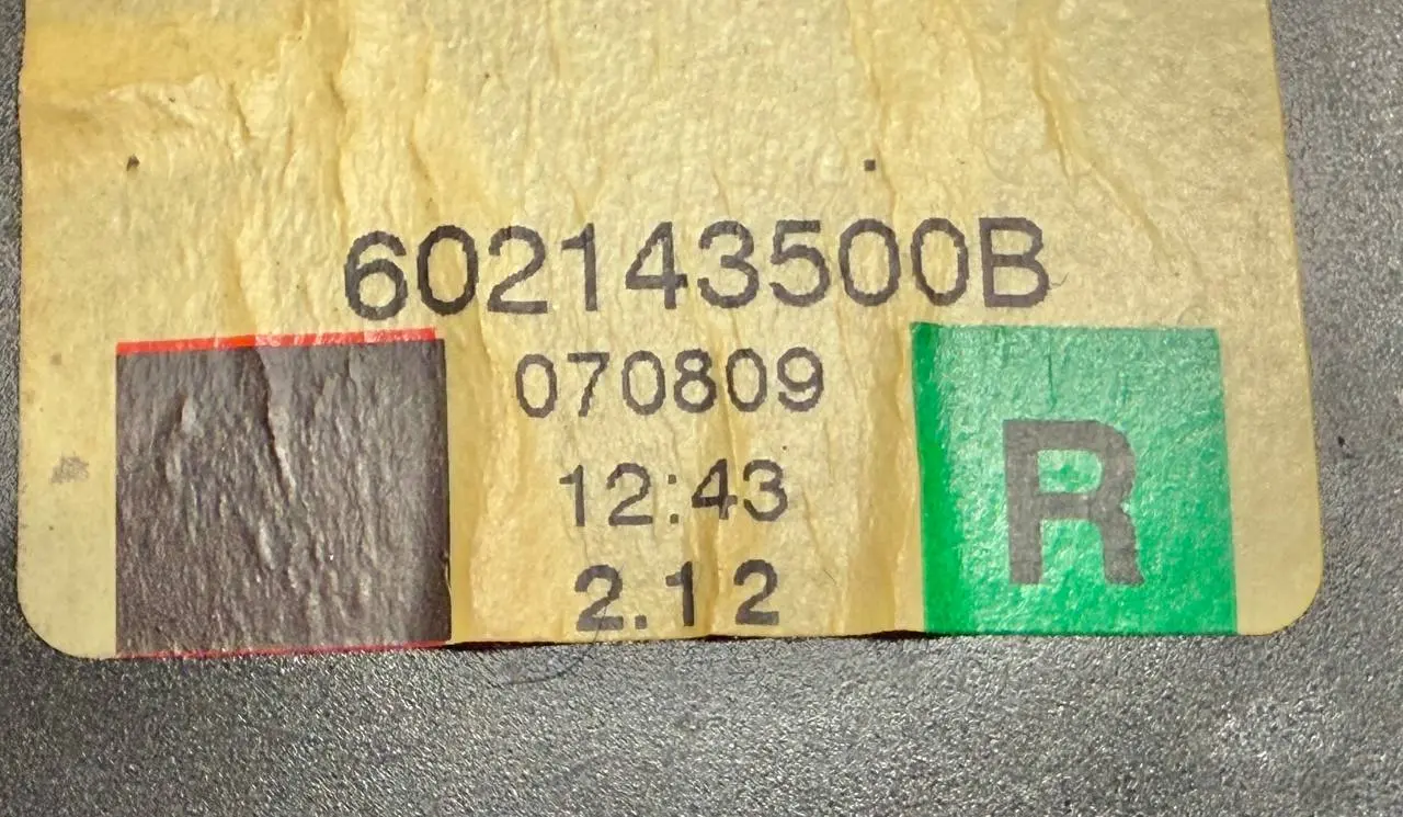 Sicherheitsgurt Gurtstraffer Hinten Rechts ASTRA-H 1.6 DOHC 2007 602143500B