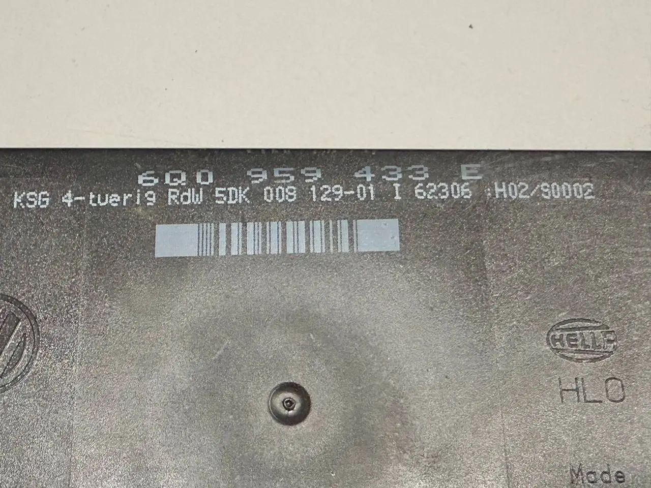 Komfortmodul Komfortsteuergerät BCM Steuermodul für Zentralverriegelung VW Polo