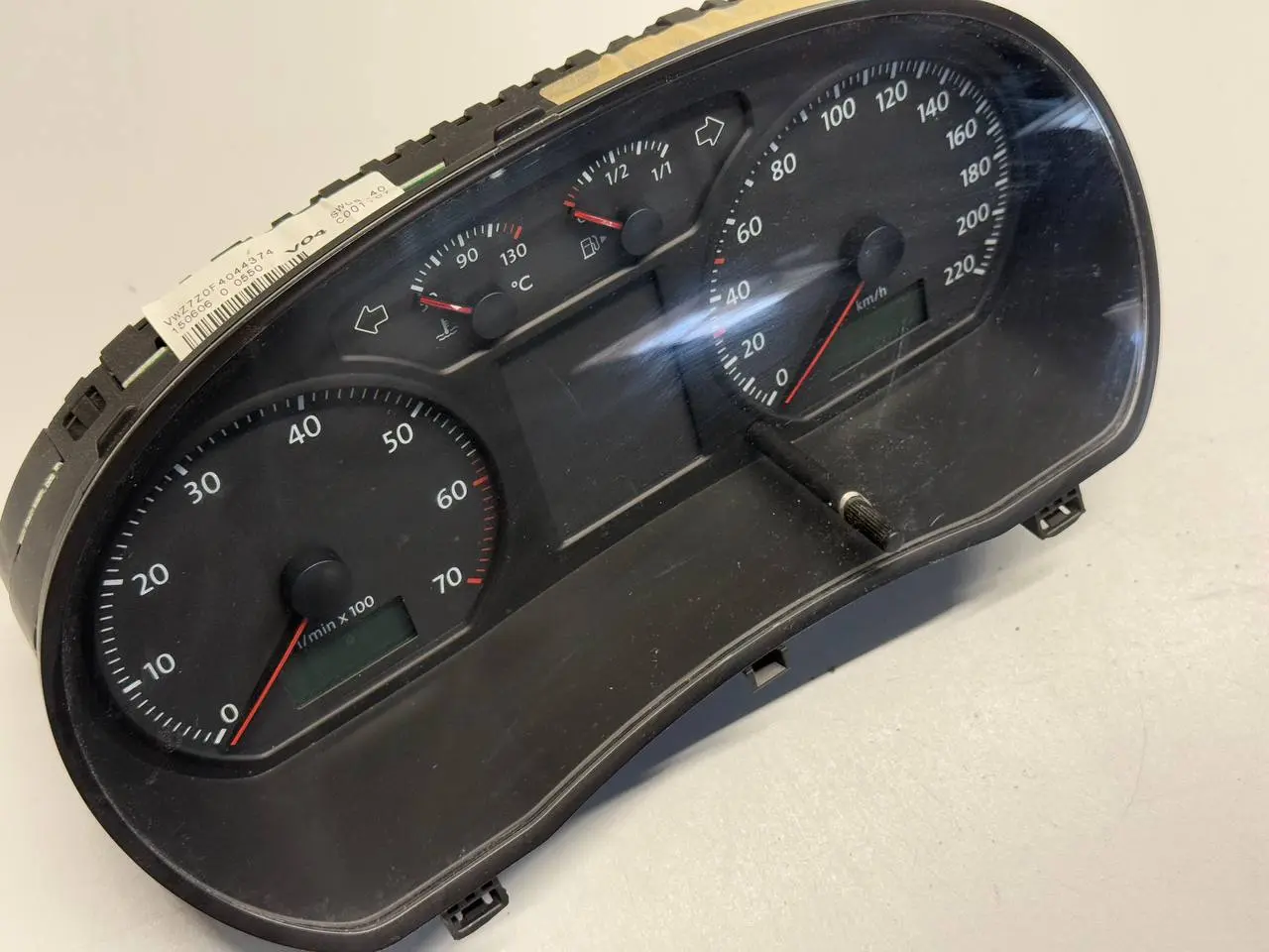 Tachometer Kombiinstrument VW Polo 9N1 1,2L 2002 6Q0920804