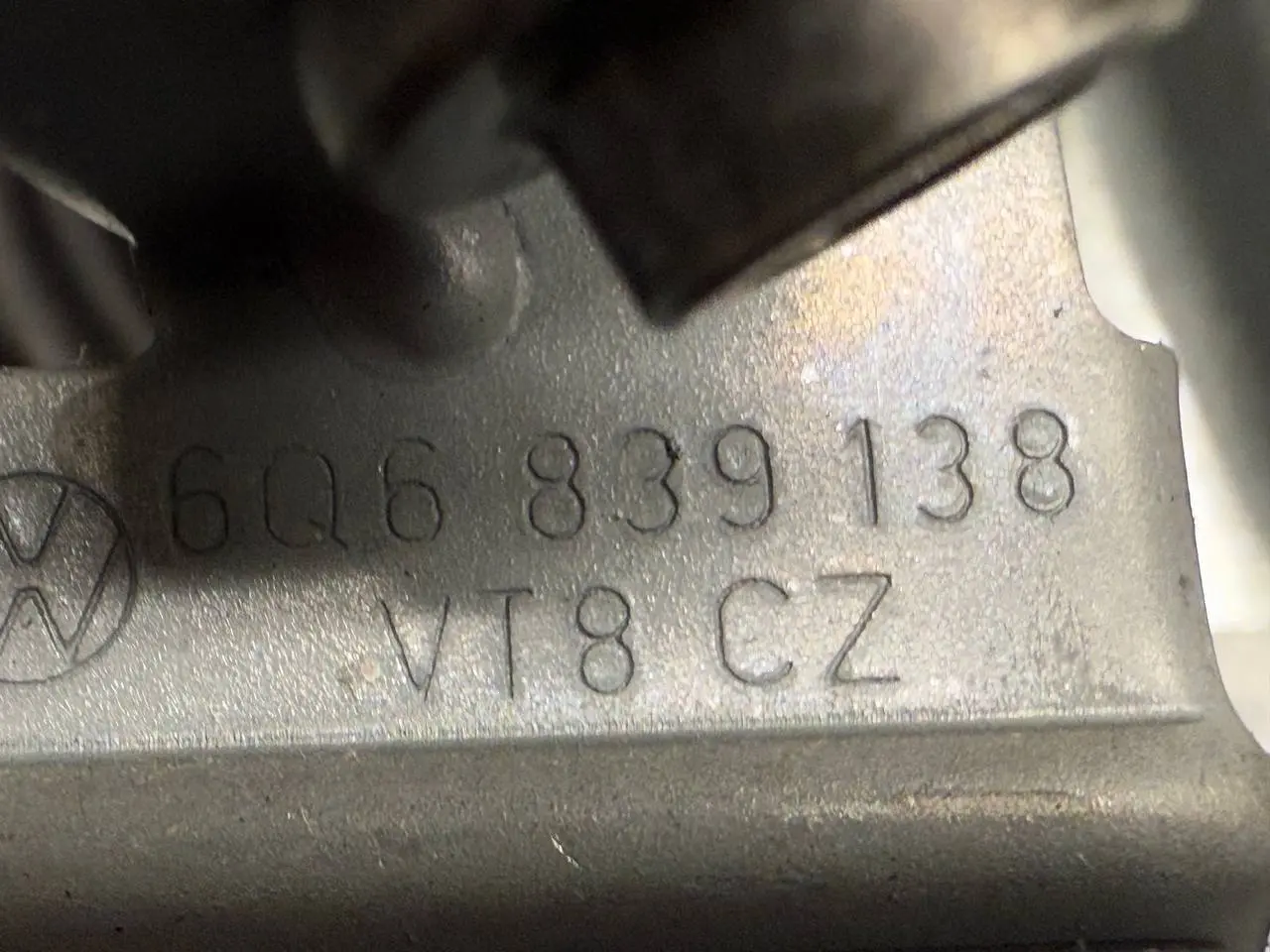 Fensterheber Fensterhebermechanismus rechts VW Polo 9N1 1,2L 2002 W06Q4839402C