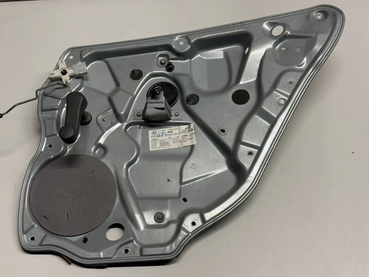 Fensterheber Fensterhebermechanismus rechts VW Polo 9N1 1,2L 2002 W06Q4839402C