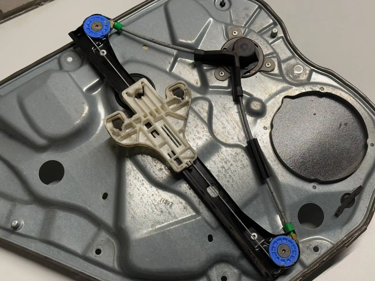 Fensterheber Fensterhebermechanismus rechts VW Polo 9N1 1,2L 2002 W06Q4839402C