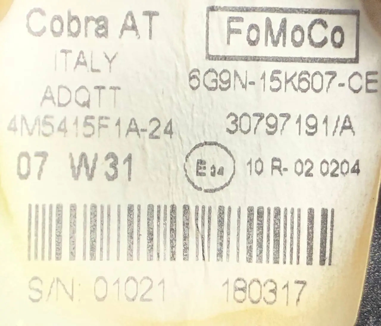 Innenraumleuchte vorn innenleuchte FORD Mondeo CA2 2.0L TDCi 2008 6G9N15K607CE