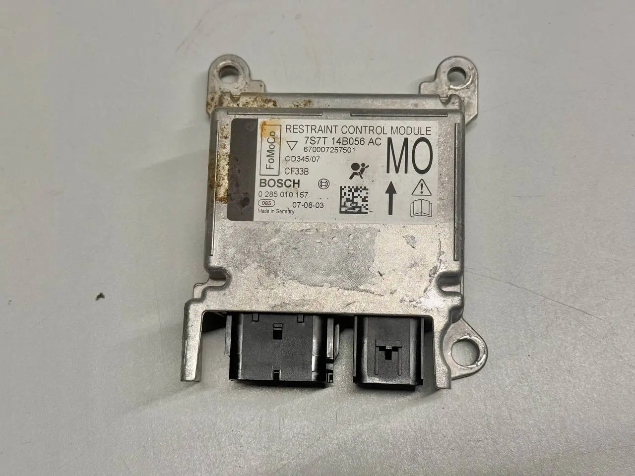 Original Airbag Steuergerät FORD Mondeo CA2 2.0L TDCi 2008 7S7T14B056AC