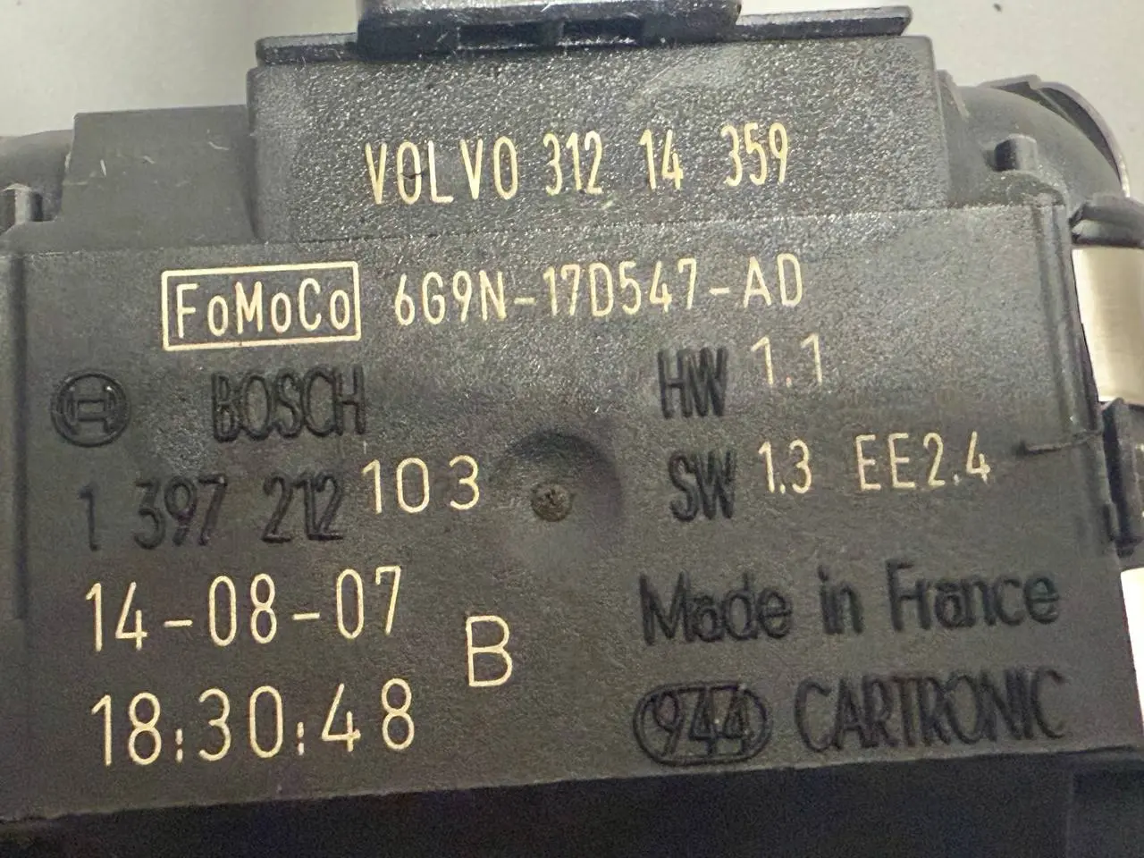 Regensensor Lichtsensor für FORD Mondeo CA2 2.0L TDCi 2008 6G9N17D547AD