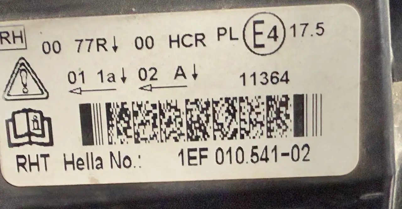 Scheinwerfer Hauptscheinwerfer vorn rechts FORD Mondeo CA2 2.0L TDCi 2008 7S7113K060AB