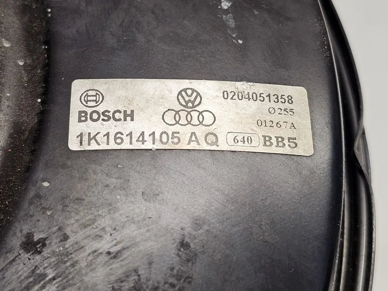 Bremskraftverstärker Hauptbremszylinder VW Golf Plus 2006 5M1 1,6 1K1614105