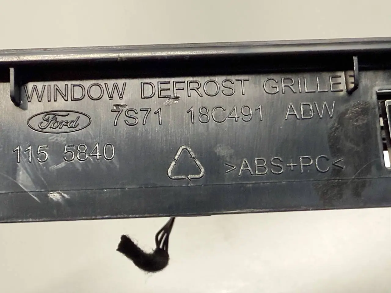 Lichtsensor automatisch Abdeckung FORD Mondeo CA2 2.0L TDCi 2008 6M2T19E663