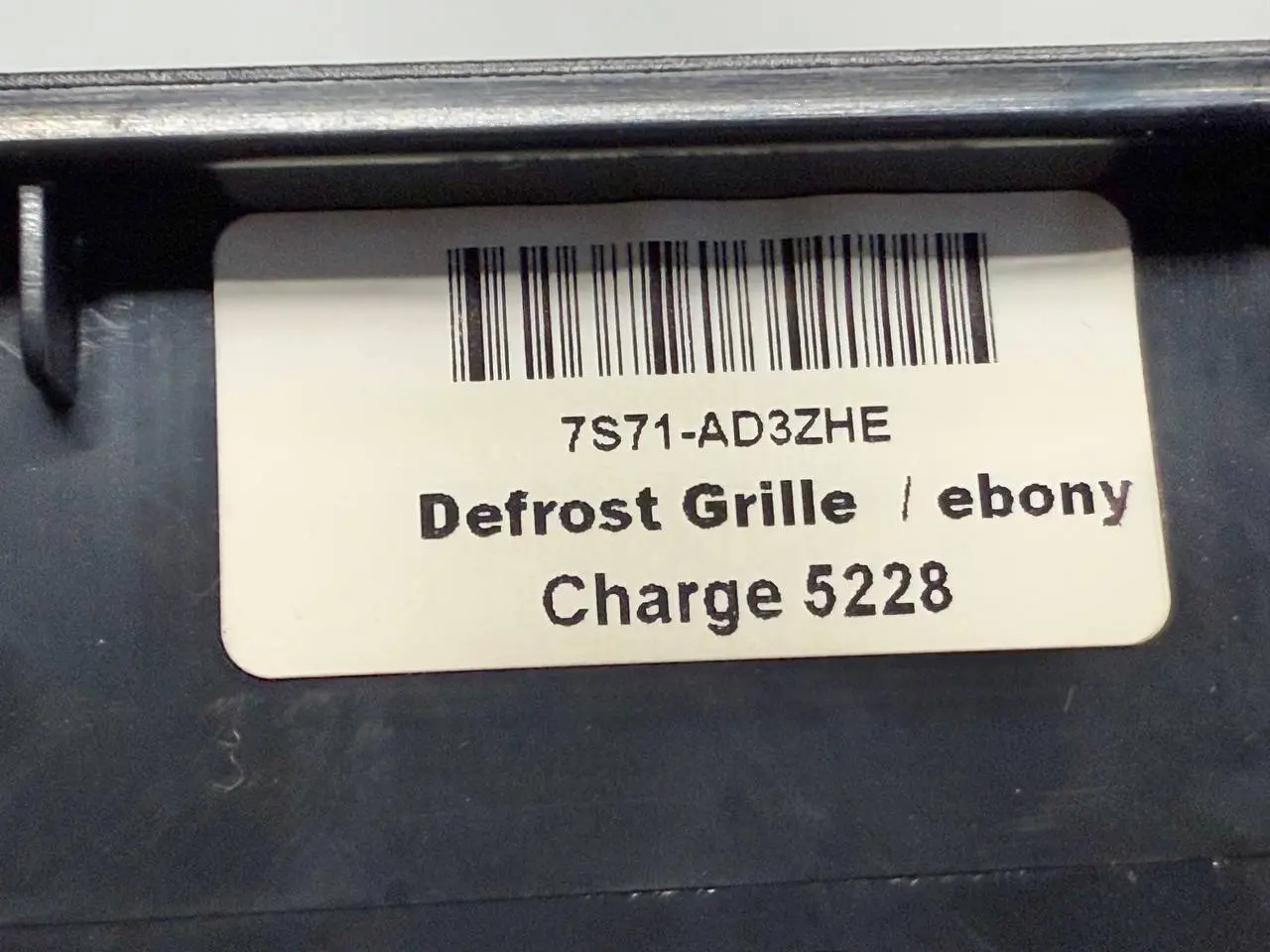 Lichtsensor automatisch Abdeckung FORD Mondeo CA2 2.0L TDCi 2008 6M2T19E663