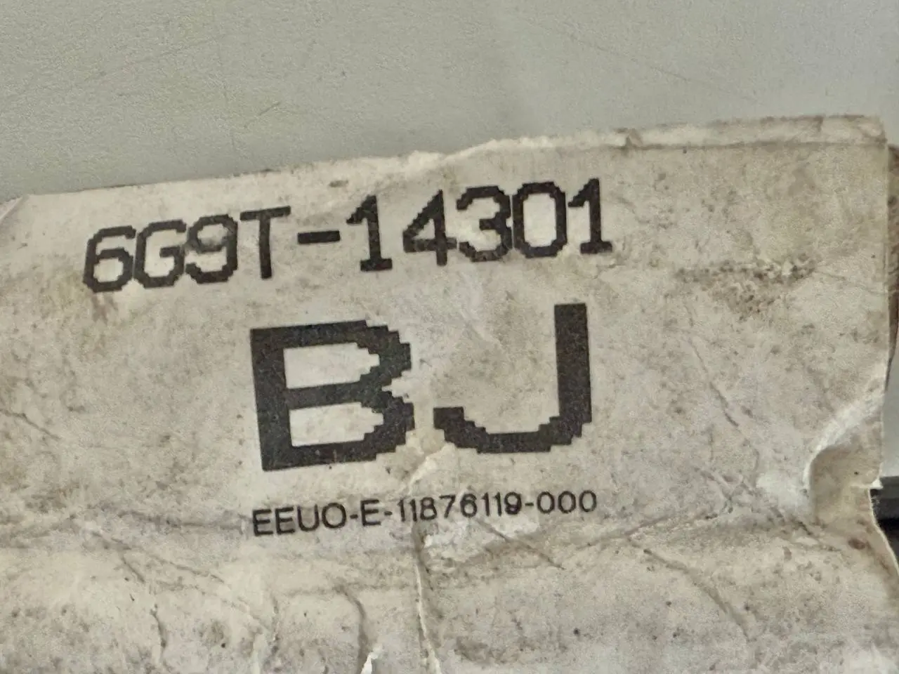 Motorsteuerung ECU FORD Mondeo CA2 2.0L TDCi 2008 6G9T14301BJ