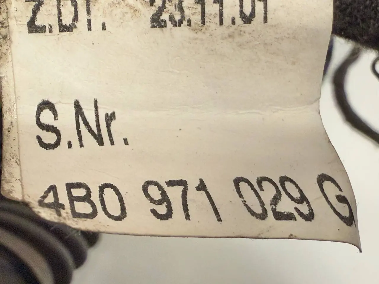 Lueftungsmotor mit Widerstand Audi A6 Avant 4B5 TDI 2.5L 2002 ANDERE4B0971029G