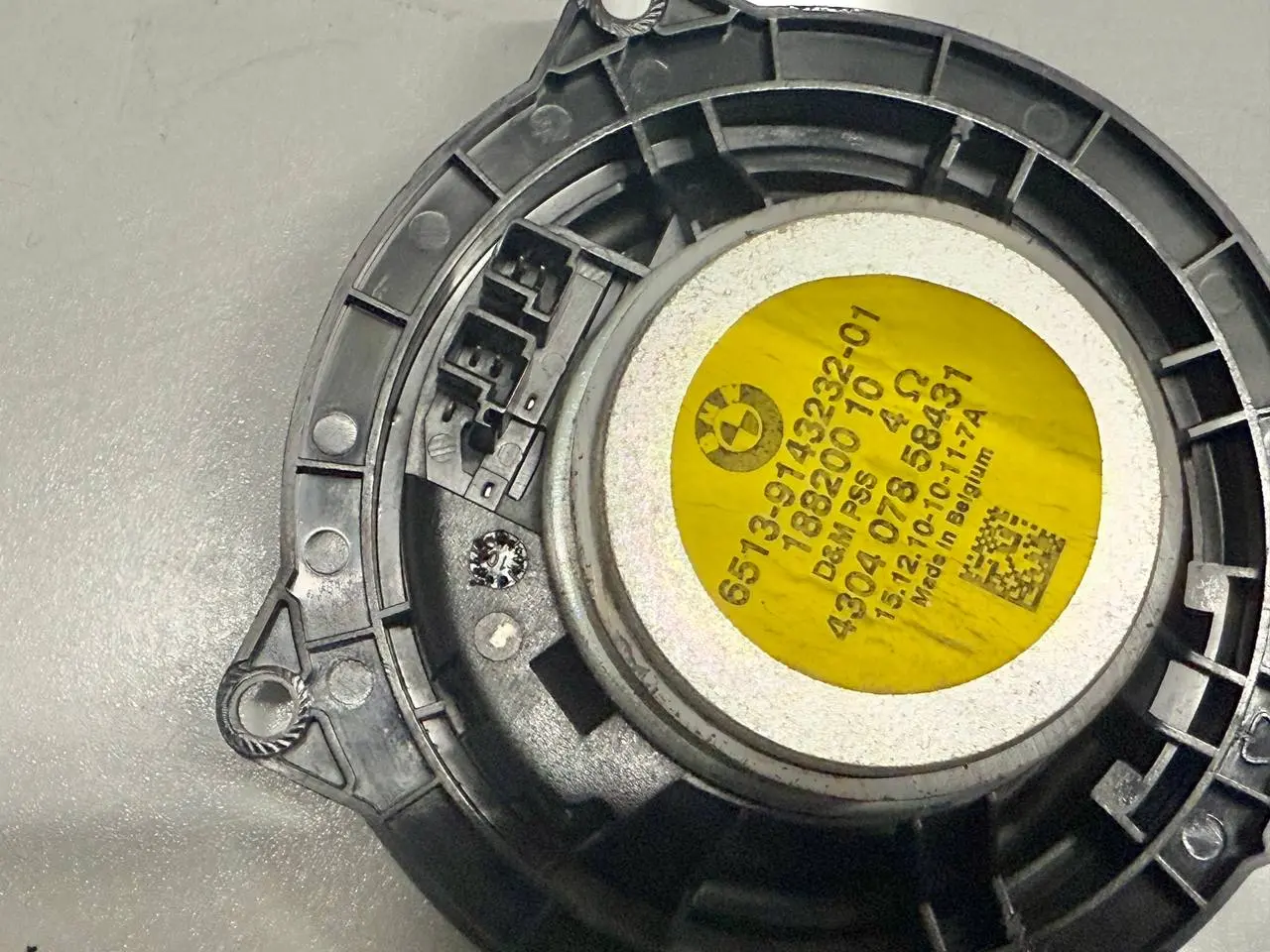 Mitteltonlautsprecher Tür vorne links BMW 116i E81 E87 2009 6513914323201