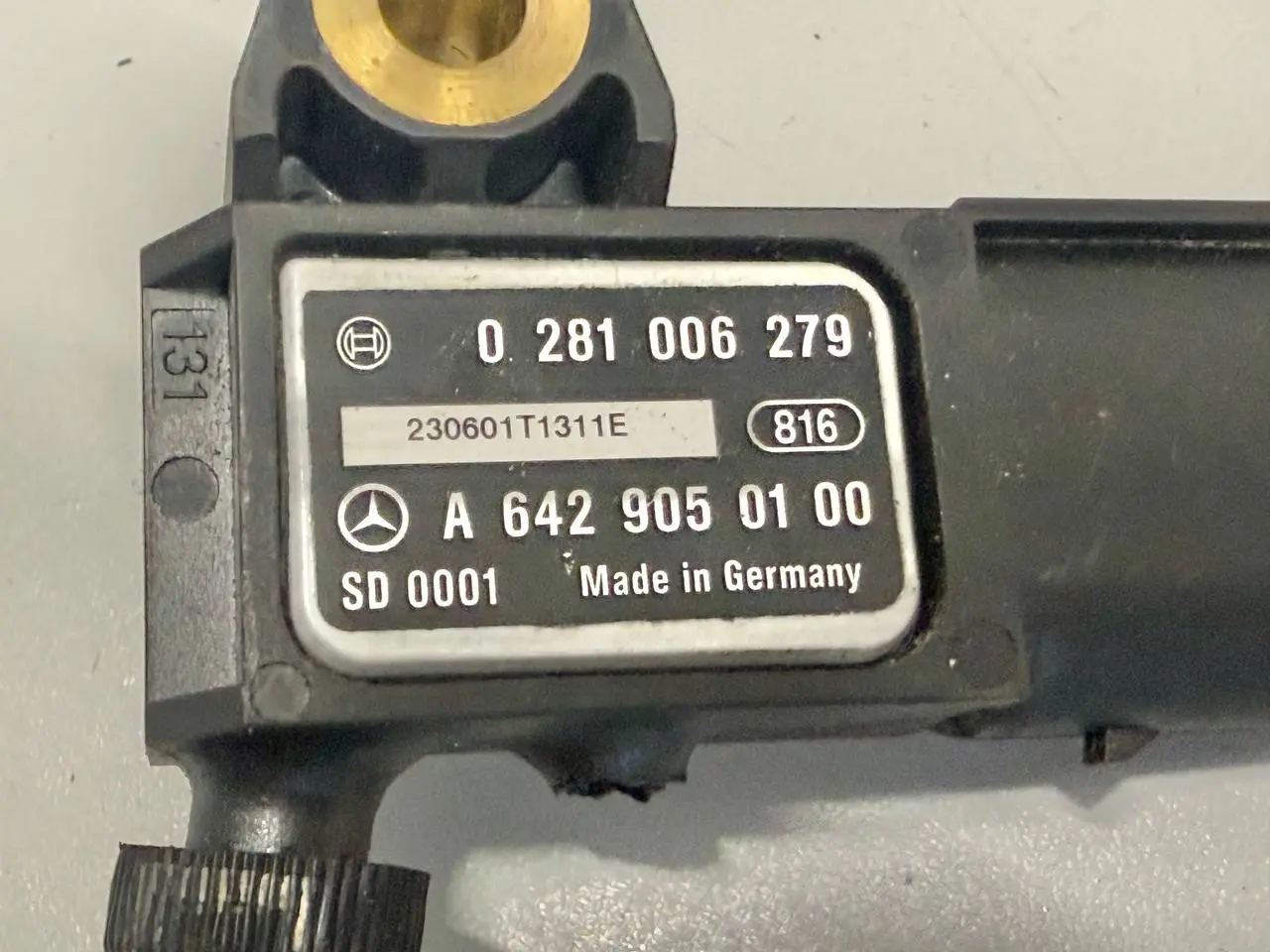 Differenzdrucksensor für CLS 250 BKlasse Benz W212 E-Klasse 2010 0281006279