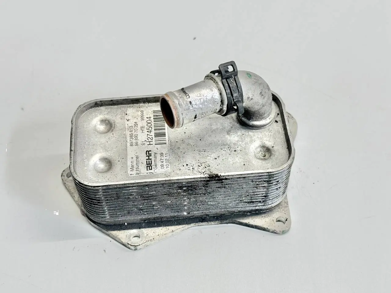 Oelkuehler Oelfiltergehäuse fuer Astra H Corsa D ASTRA-H 1.6 DOHC 2007 897385813