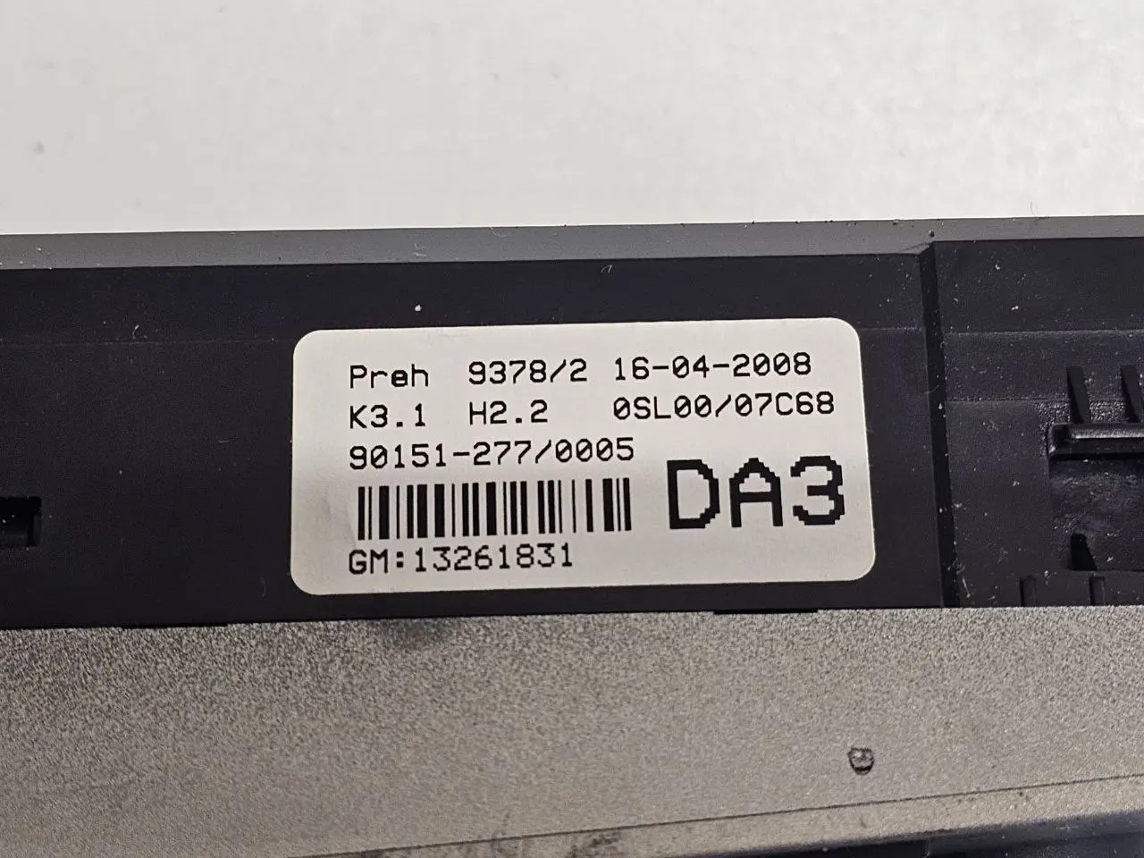 Klimabedienteil Heizungsbedienteil Opel Corsa D 1.2L 2008 901512770005