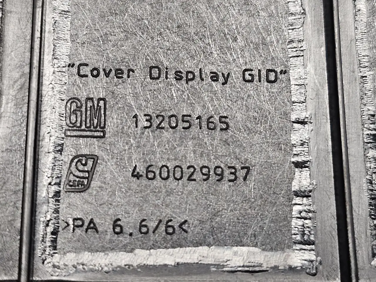 Abdeckung Mittelkonsole Verkleidung fuer Corsa Opel Corsa D 1.2L 2008 13205165