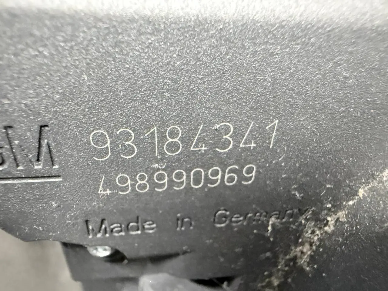 Motorsteuergeraet ECU Motorsteuerung ASTRA-H 1.6 DOHC 2007 93184341