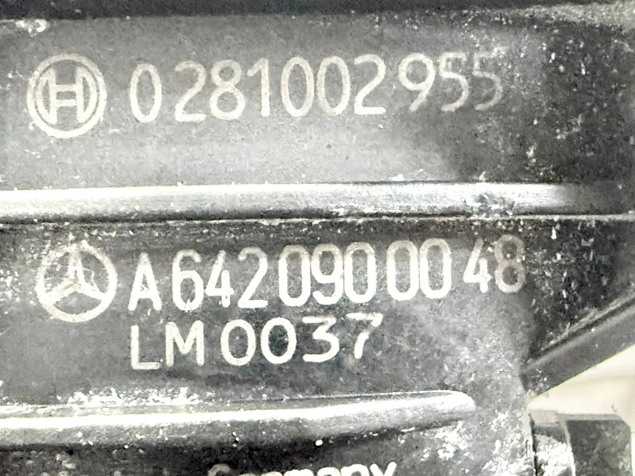 Luftmassenmesser Ansaugkanal Sensor E-Klasse Benz W212 E-Klasse 2010 A6420900048