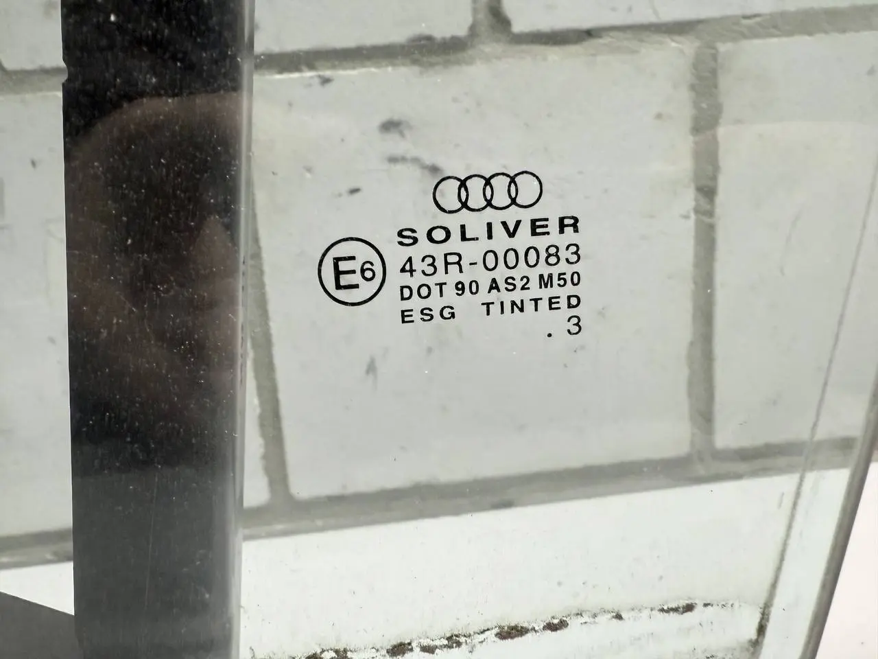 Fensterheber elektrisch vorn links Audi A6 Avant 4B5 TDI 2.5L 2002 4B0837753D