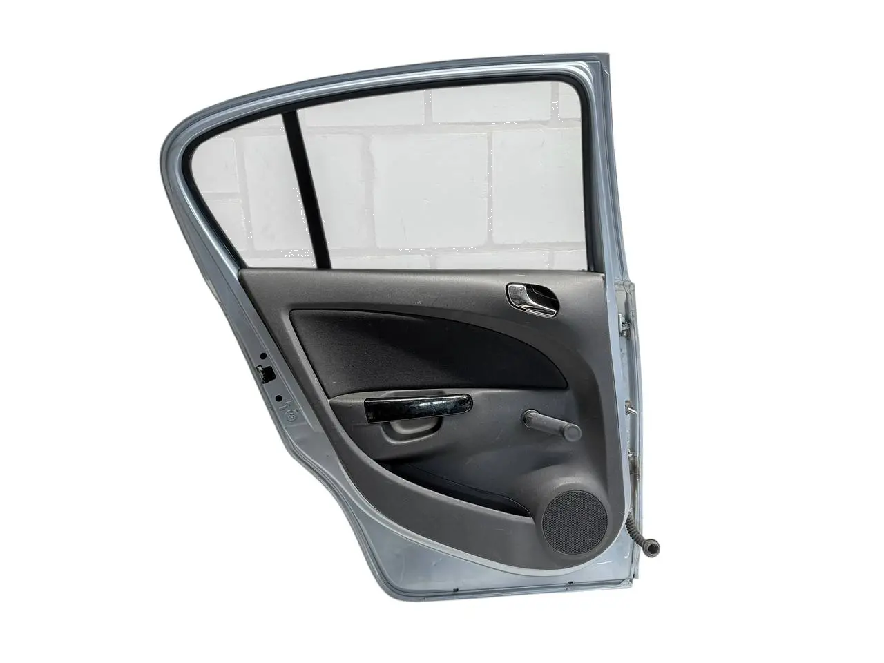 Tür Hinten Links Komplett Opel Corsa D 1.2L 2008 FC: 4MU Aeroblau