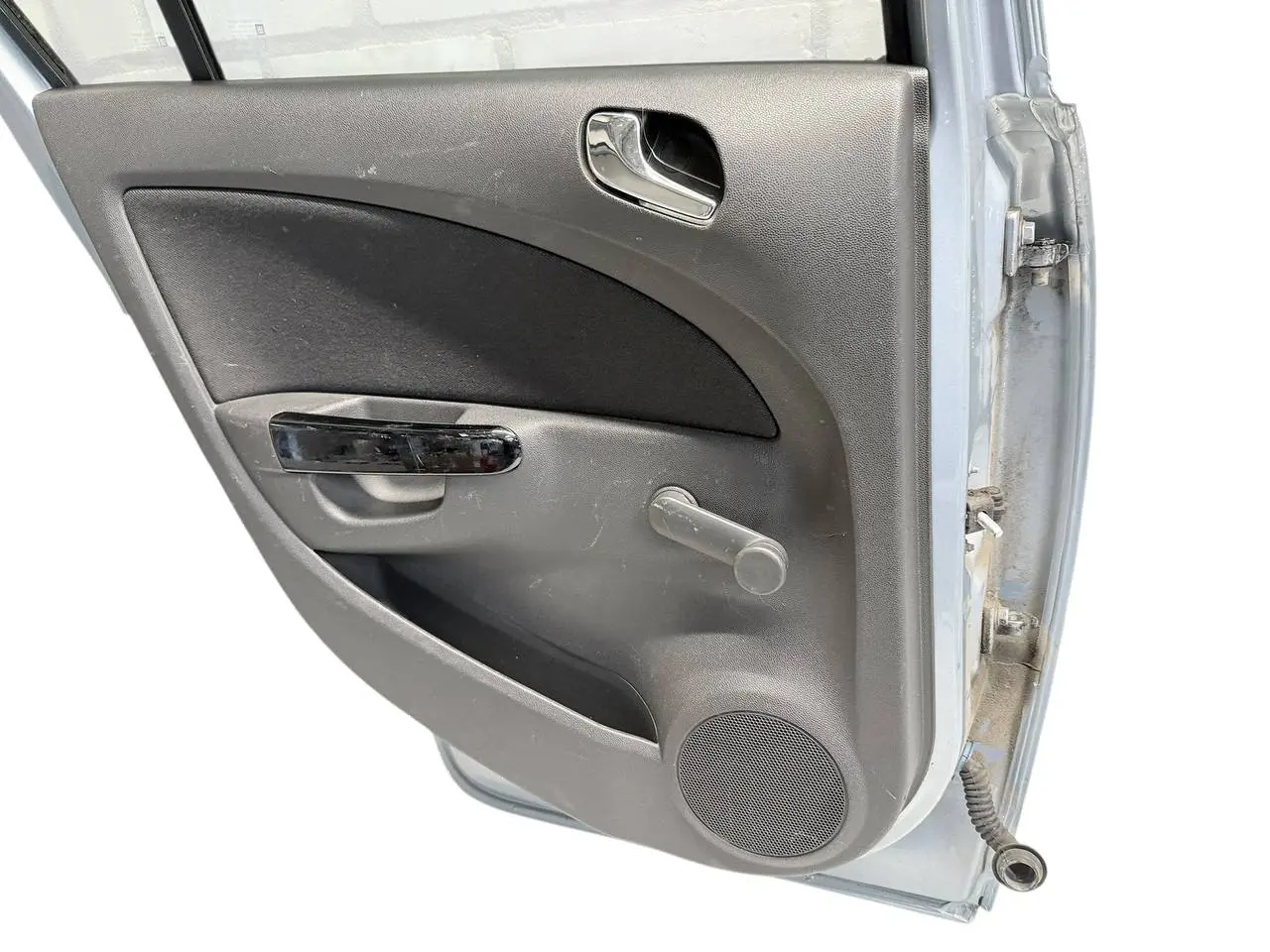 Tür Hinten Links Komplett Opel Corsa D 1.2L 2008 FC: 4MU Aeroblau