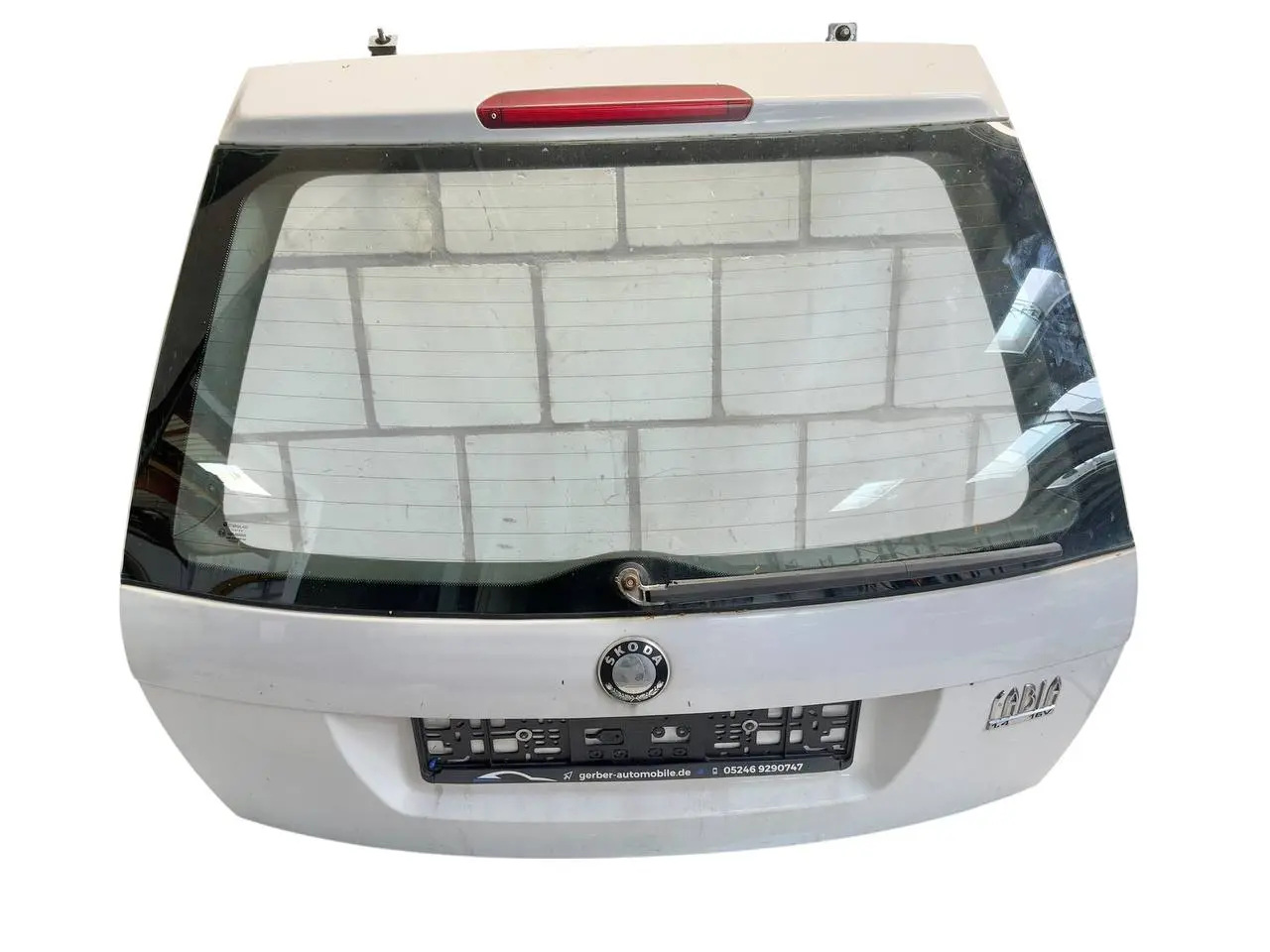 Heckklappe SKODA Fabia 6Y5 2001 Kombi FC: 1026 Weiß