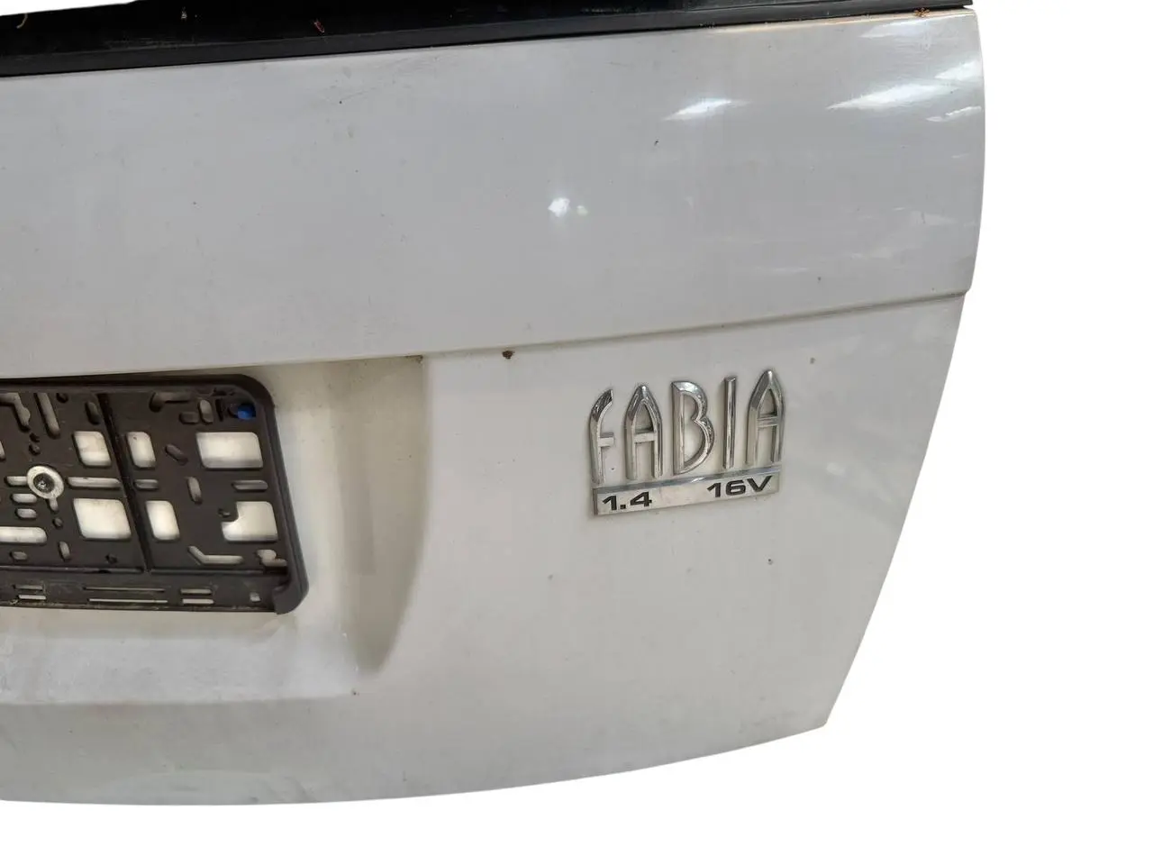 Heckklappe SKODA Fabia 6Y5 2001 Kombi FC: 1026 Weiß