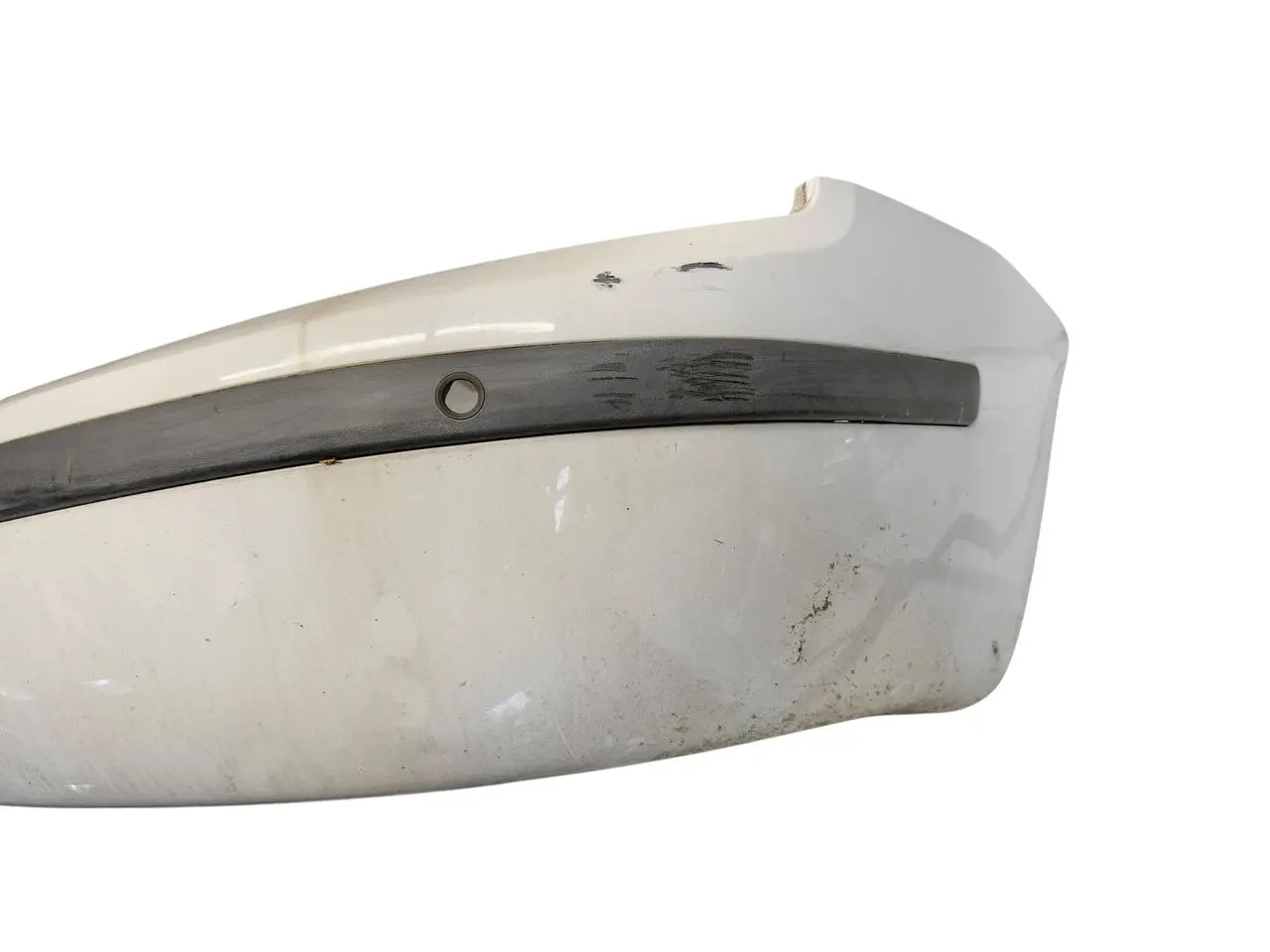 Stoßstange Hinten Stossfänger SKODA Fabia 6Y5 6Y9807421 FC: 1026 Weiß